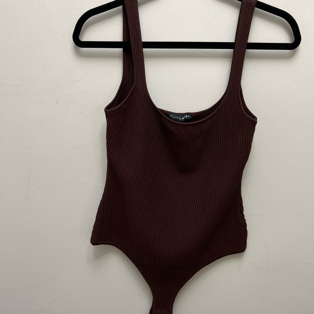 Brown bodysuit